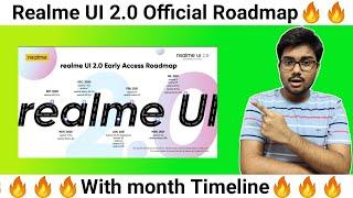 Realme UI 2.0 Official Roadmap Confirmed By Realme