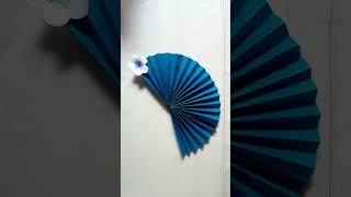 Unique Wall Decor Ideas#paperflowerwallhanging#shorts#youtubeshorts#viralshorts#Craft R&S