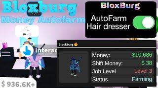 BloxBurg Money AutoFarm Script | Fast AutoFarm Hair Dresser | No Ban & Infinite Money | JN HH Gaming