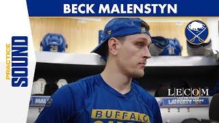 "It's A Simple Recipe But It's Hard To Do Sometimes" | Beck Malenstyn After Buffalo Sabres Practice