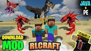 How To Download RLcraft In Minecraft Bedrock 2024! - Android, IOS, Windows 11, Xbox, PS5