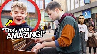 I Played SKIBIDI TOILET on Piano In Public