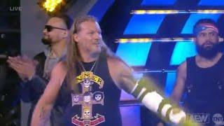 Chris Jericho Gest Amazing Crowd reaction - Inner cicle Entrance on AEW Dynamite 28/05/21