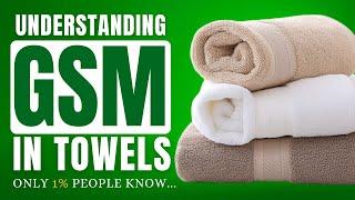 Understanding GSM in towels: Your Guide to Buying the Best Towel in 2024 | Bath Towel | what is GSM?