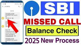 sbi missed call balnace check | sbi missed call se balance check kaise kare | sbi balance check 2023