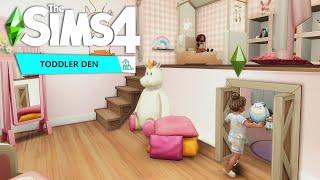 Toddler Den Tutorial│ Sims 4  │ No CC │ Build Tips