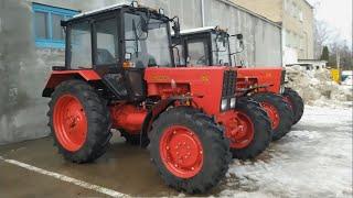Купили новые тракторы Беларус МТЗ-82.1 с балочными мостами