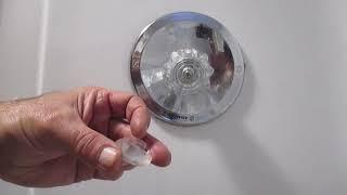 How to replace a bathtub faucet handle - single handle in this video