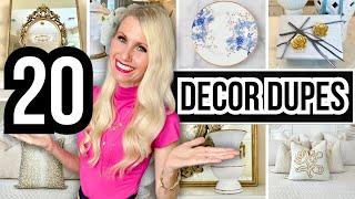 *20* BEST HOME DECOR DUPES! HIGH END LOOK For THOUSANDS LESS!