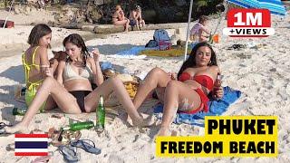  Incredibly Beautiful Freedom Beach Phuket | Thailand VLOG【4K】