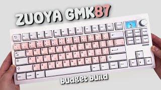 $55 Zuoya GMK87 - unboxing & modding | deep & creamy sound