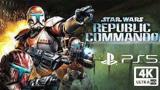 STAR WARS: REPUBLIC COMMANDO PS5 All Cutscenes (Game Movie) 4K 60FPS Ultra HD