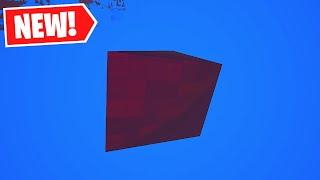 SECRET RED CUBE Found Under the Fortnite Island!