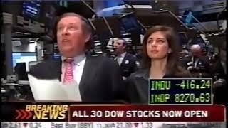 '2008 stock market crash' Oct. 24 2008. Stock futures hit limit down. CNBC Opening Bell