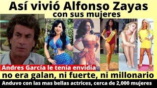 así vivió Alfonso Zayas con sus mujeres | Sus compañeros no entendian porque tenía tanta suerte