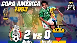 El ÚLTIMO gol de HUGO SÁNCHEZ con Selección Nacional | México vs Ecuador - Copa América 1993