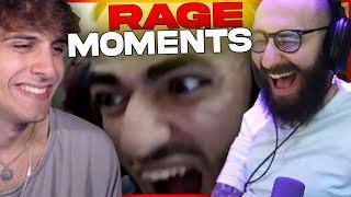 REACTION RAGE MOMENT DEGLI STREAMER