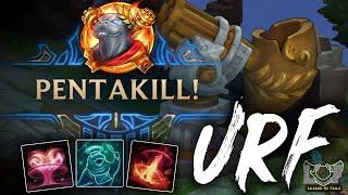 URF Pentakill Montage and LoL Moments 2020 - League of Legends