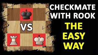 How to Checkmate with a Rook & King | Chess Endgame Basics, Strategy, Moves & Ideas to Win