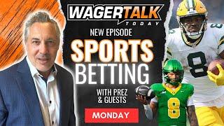 WagerTalk Today | Free Sports Picks | Monday Night Football Picks & Props | CFP Preview | 12/23