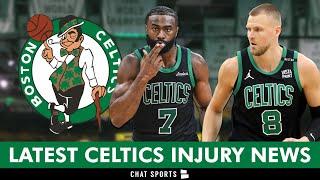 Celtics REVEAL Injury News On Jaylen Brown & Kristaps Porzingis | Celtics vs. Rockets Reaction