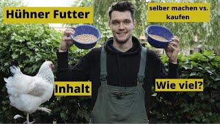 Hühner richtig ernähren! Wie viel, womit, woher...?