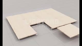 LINGTONG Raised Floor Adjustable Foot Floor Heavy Load Floor Exhibition Floor