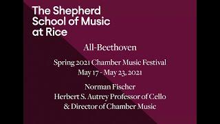 All-Beethoven: Shepherd School Chamber Music Festival