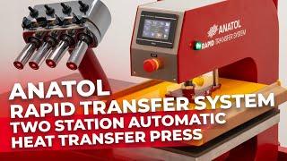 Anatol Rapid Transfer System | Two Station Automatic Heat Transfer Press