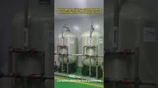 4 tons per hour two-stage reverse osmosis water treatment plant  #reverseosmosis #watertreatment