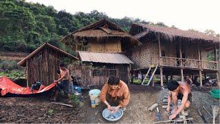 Dig a Hole to Create a Rainwater Tank, Repair the Roof, Cook a Simple Dinner