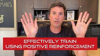 Learn how to use Positive Reinforcement training effectively