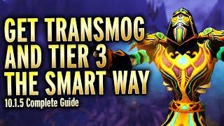 How To UNLEASH Scholo, Naxx And Tier 3 Crafting Tips! Step By Step Guide - WoW 10.1.5