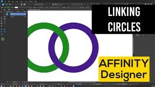 Linking Circles together in Affinity Designer