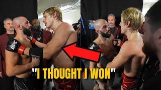 Jared Gordon CONFRONTS Paddy Pimblett After The 'CONTROVERSIAL' Decision Win