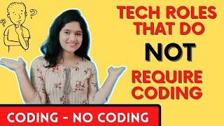 Tech Roles that Require NO Coding #careerq #nocoding