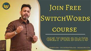 Free SwitchWords course. Free Course Couupon at www.T.me/OccultMaster, join telegram channel now