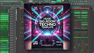  Epic Big Room Techno FL Studio Project – Hardwell Style! 