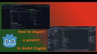 How to import a project in Godot