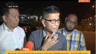 Bukan digari tetapi hanya rakam keterangan - Exco Melaka