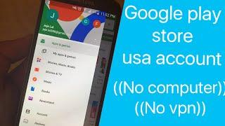 Change your Google play store Account to USA no vpn | no computer)