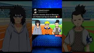 Team7 relay race in Naruto :)                 #shorts #anime