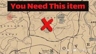 A very powerful and important item that you can obtain at the beginning of the game - RDR2