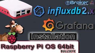 InfluxDB 2.x + Grafana installation Raspberry Pi 4 [ioBroker Flux Raspi Tutorial]