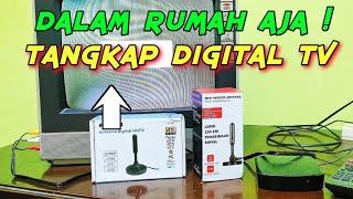 #digital Tes Coba HDTV Antena Digital TV Stick Buat Di TV TABUNG, Ga Perlu Taruh Di Luar