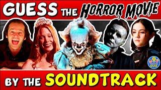 Guess The "HORROR MOVIE BY THE SOUNDTRACK" QUIZ!  | CHALLENGE/ TRIVIA