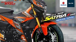 BARU  ALL NEW SUZUKI SATRIA F150 2024 SEMAKIN KENCANG DAN GANTENG