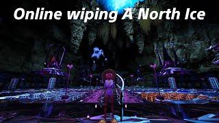 Online Wiping a North Ice Cave        Ark Survival Ascended           Smalltribes Ps5