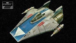 Custom 'Phoenix Squadron' A-Wing (3.75") Review