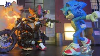 Sonic vs Shadow the Hedgehog (Ultimate Battle!)- Sonic Stop Motion Animation #sonic #animation